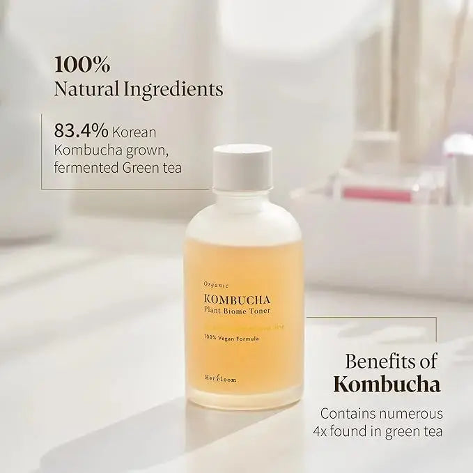 Organic Kombucha Biome Toner 150ml Herbloom